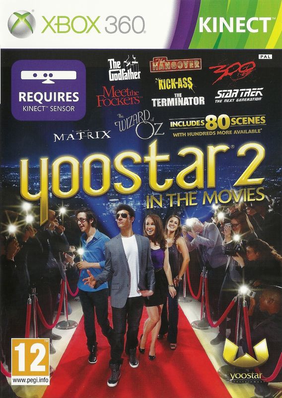 Front Cover for Yoostar 2: In the Movies (Xbox 360)