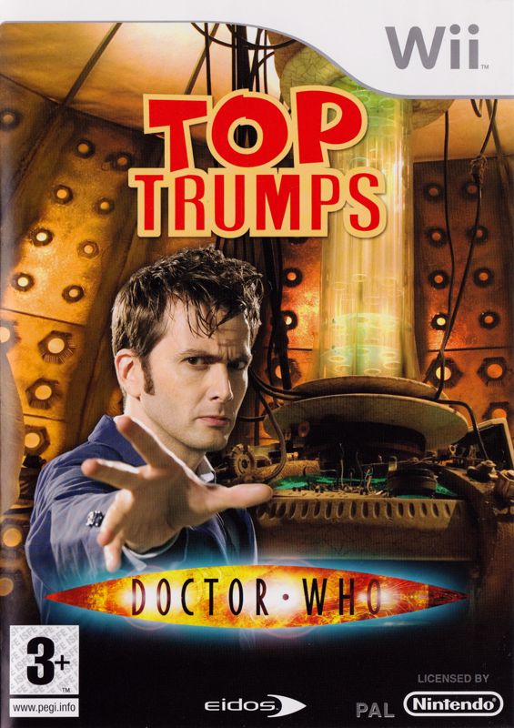 Front Cover for Top Trumps: Doctor Who (Wii)