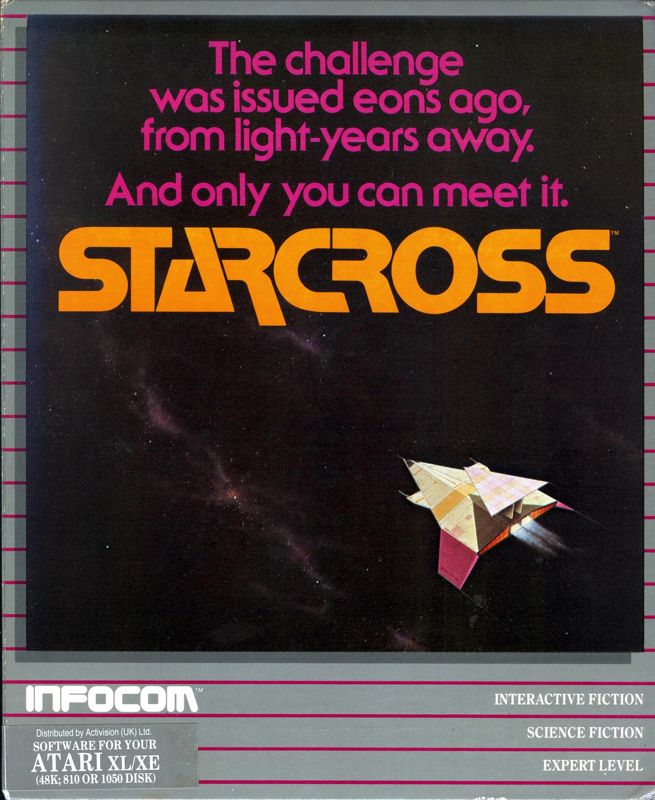 Front Cover for Starcross (Atari 8-bit)