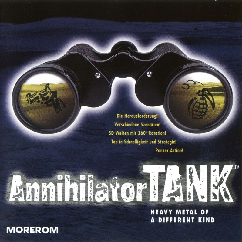 Front Cover for Annihilator Tank (DOS) (Version 1.03B)