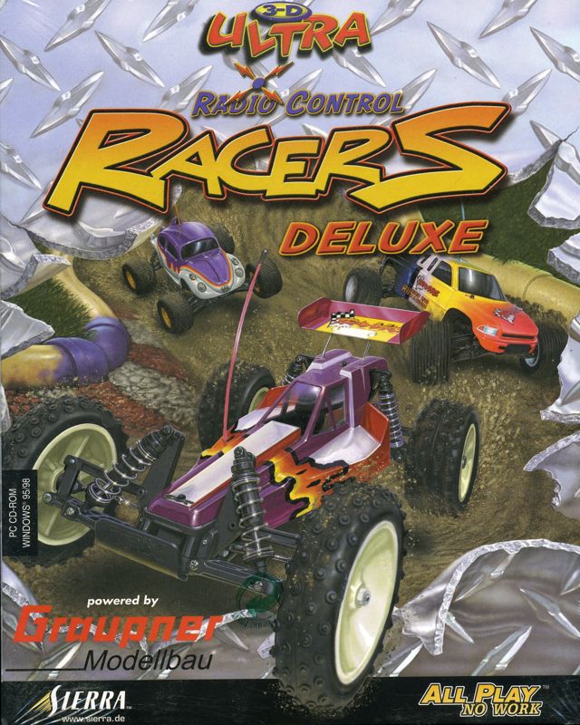 Front Cover for 3-D Ultra Radio Control Racers Deluxe: Traxxas Edition (Windows)