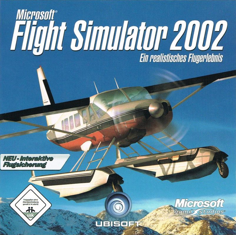 Front Cover for Microsoft Flight Simulator 2002 (Windows) (Software Pyramide release)