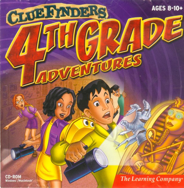 Other for The ClueFinders: 4th Grade Adventures (Macintosh and Windows) (2001 release): Jewel Case - Front