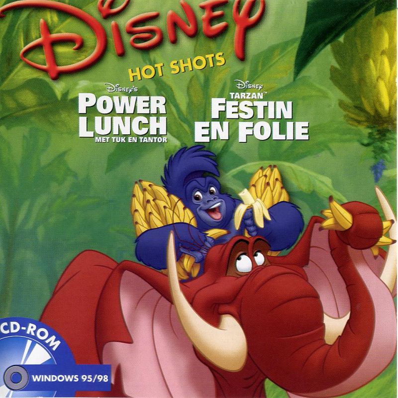 Other for Disney Hot Shots: Disney's Terk & Tantor Power Lunch (Windows): Jewel Case - Front