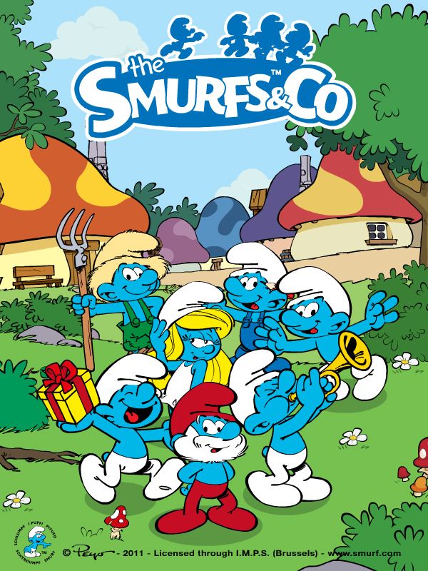 Front Cover for The Smurfs & Co (Browser)