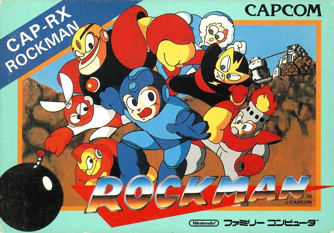 Front Cover for Mega Man (NES)