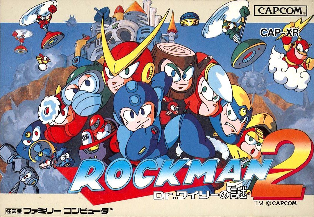 Front Cover for Mega Man 2 (NES)