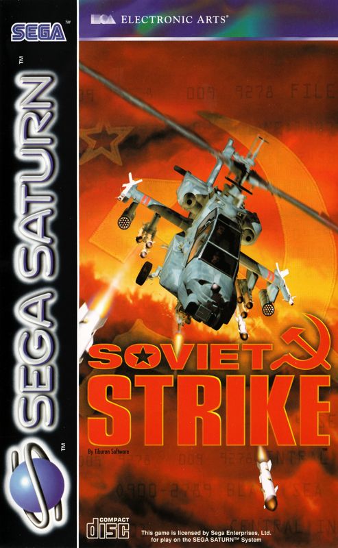 Front Cover for Soviet Strike (SEGA Saturn)