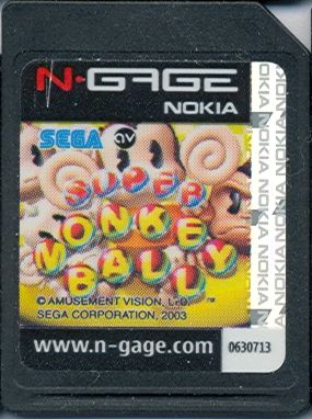 Media for Super Monkey Ball Jr. (N-Gage)