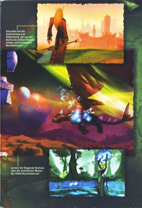 Inside Cover for World of WarCraft: The Burning Crusade (Macintosh and Windows) (CD release): Second Inside Cover - Far Right Panel