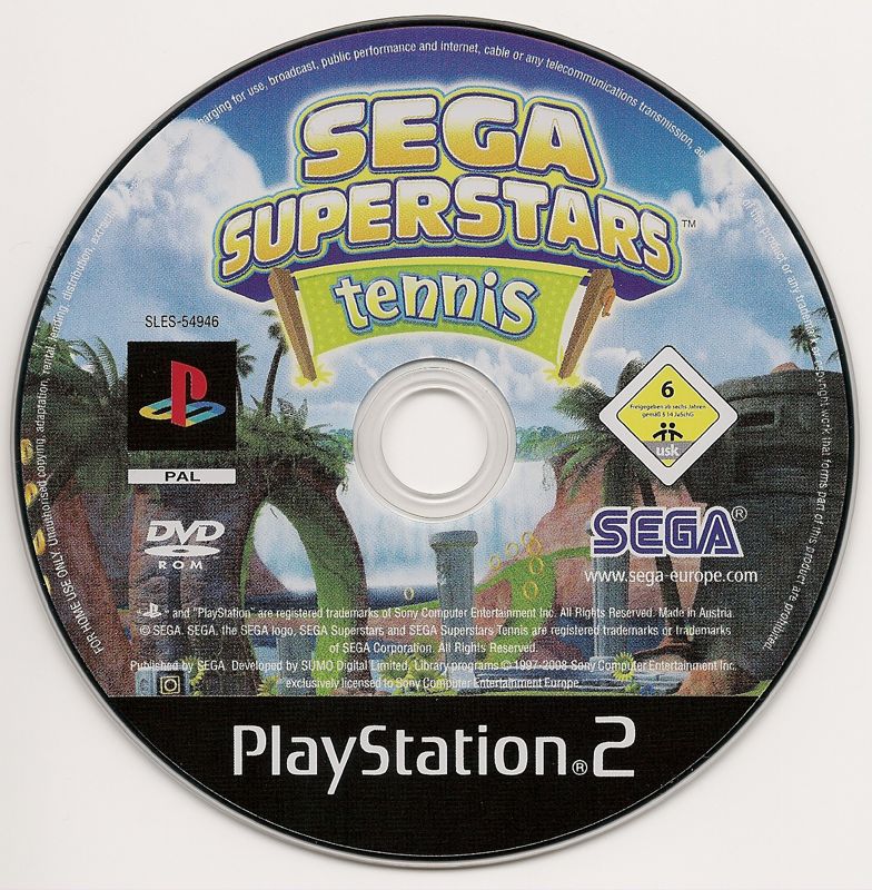 Media for SEGA Superstars Tennis (PlayStation 2)