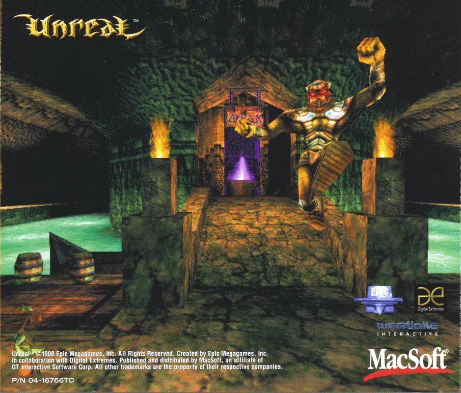 Other for Unreal (Macintosh): Jewel Case - Back