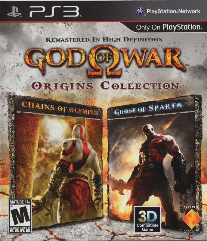 Front Cover for God of War: Origins Collection (PlayStation 3)