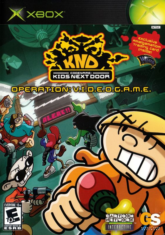 Front Cover for Codename: Kids Next Door - Operation: V.I.D.E.O.G.A.M.E. (Xbox)