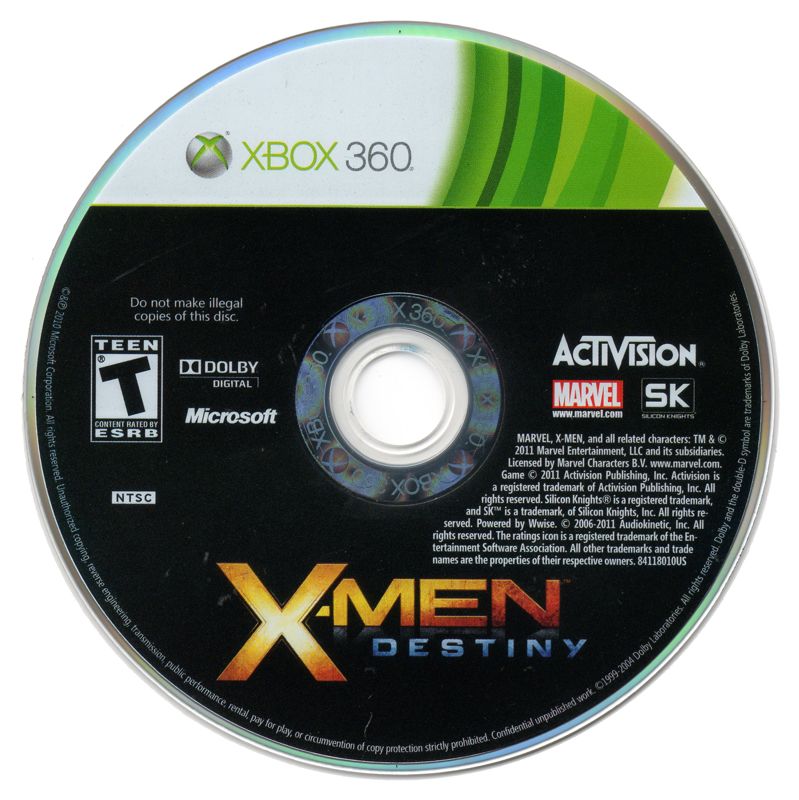 Media for X-Men: Destiny (Xbox 360)