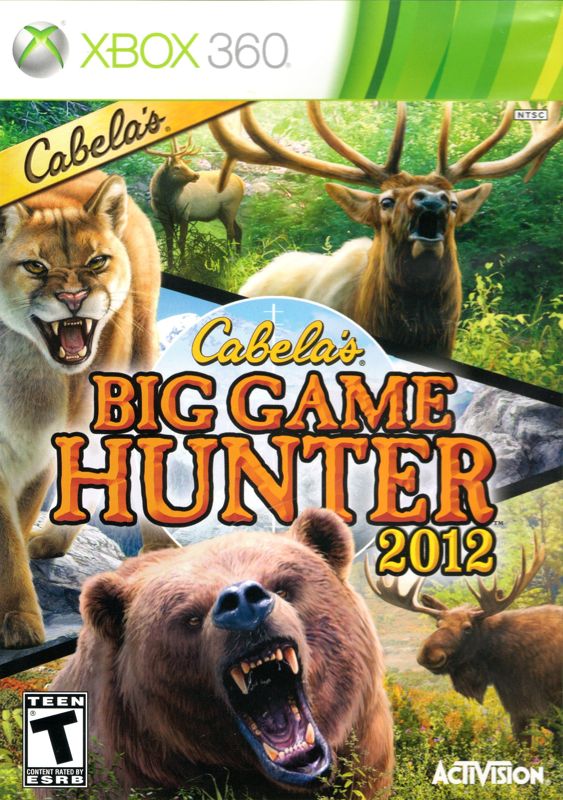 Front Cover for Cabela's Big Game Hunter 2012 (Xbox 360)