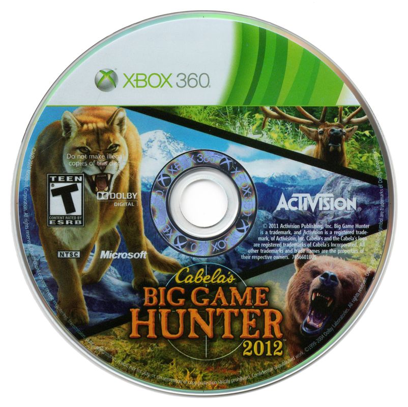 Media for Cabela's Big Game Hunter 2012 (Xbox 360)