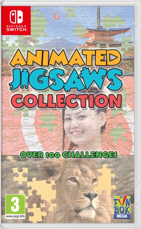 Front Cover for Animated Jigsaws Collection (Nintendo Switch) (download release)