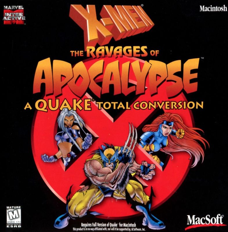 Other for X-Men: The Ravages of Apocalypse (Macintosh): Jewel Case - Front