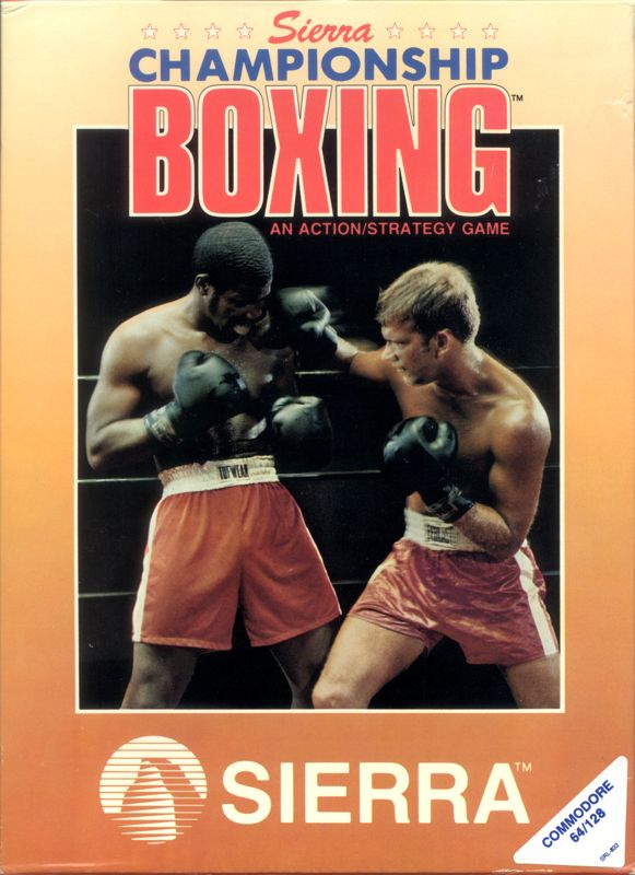 Front Cover for Sierra Championship Boxing (Commodore 64)