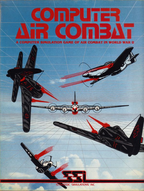 Front Cover for Computer Air Combat (Apple II)