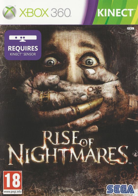 Front Cover for Rise of Nightmares (Xbox 360)