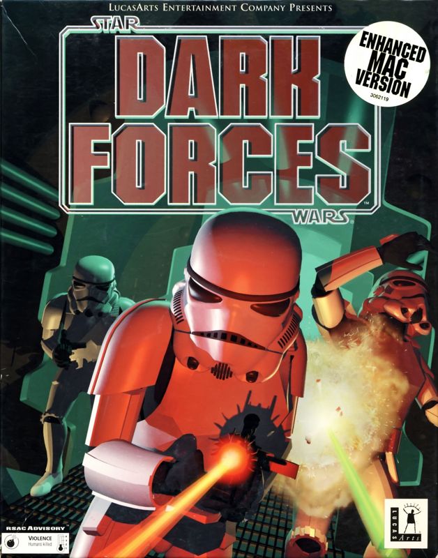 Front Cover for Star Wars: Dark Forces (Macintosh)