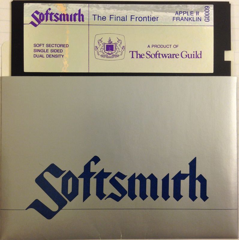 Media for The Final Frontier (Apple II)