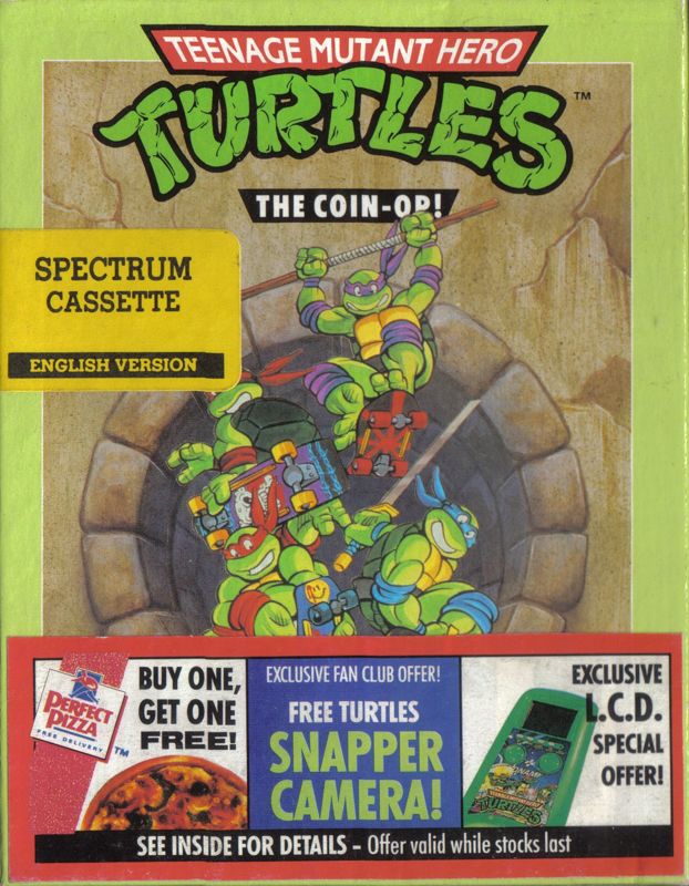 Teenage Mutant Ninja Turtles cover or packaging material - MobyGames