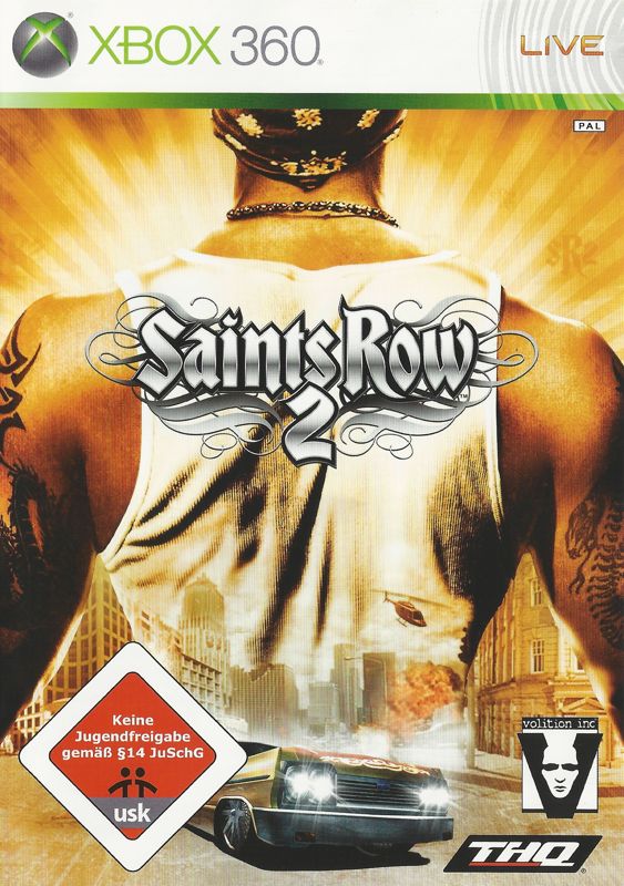 Front Cover for Saints Row 2 (Xbox 360)
