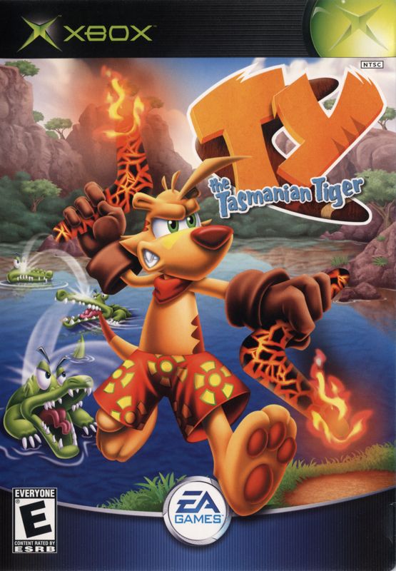 Front Cover for Ty the Tasmanian Tiger (Xbox)