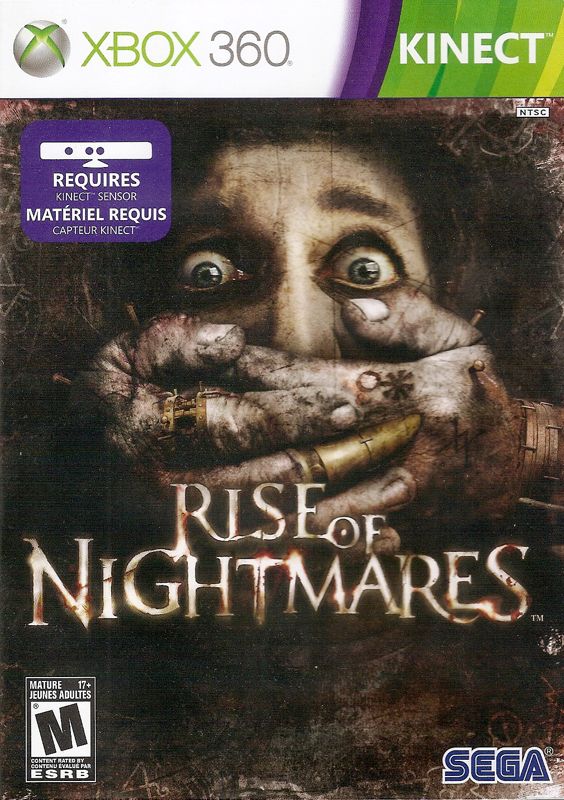 Front Cover for Rise of Nightmares (Xbox 360)