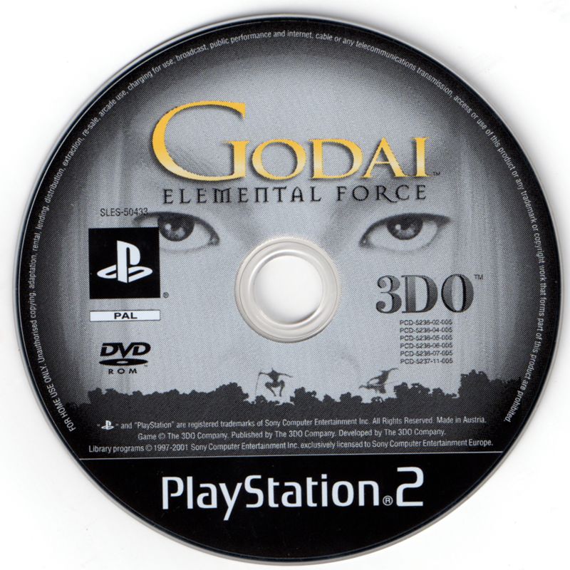 Media for Godai: Elemental Force (PlayStation 2)