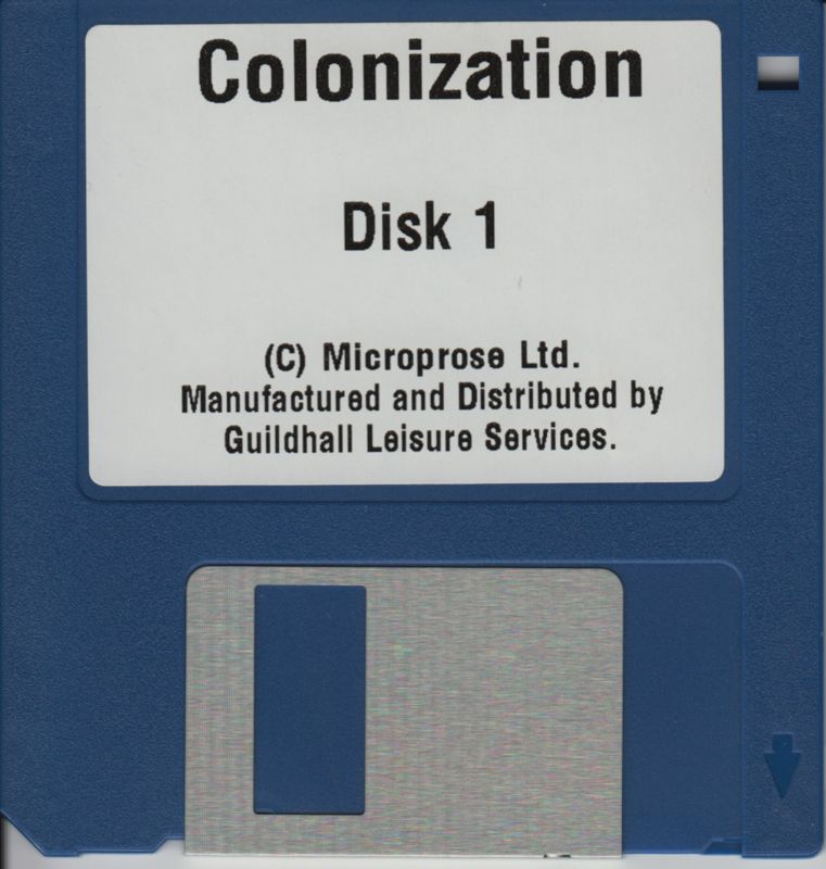 Media for Sid Meier's Colonization (Amiga) (Acid Software release): Disk 1/3