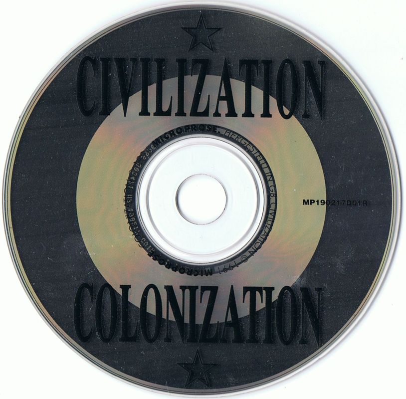 Media for Microprose Limited Edition: Civilization + Colonization (DOS)