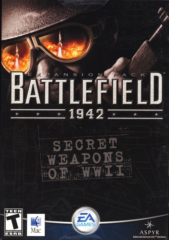 Front Cover for Battlefield 1942: Secret Weapons of WWII (Macintosh)