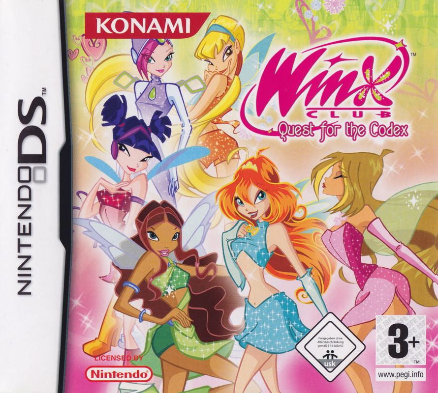 Front Cover for Winx Club: Quest for the Codex (Nintendo DS)