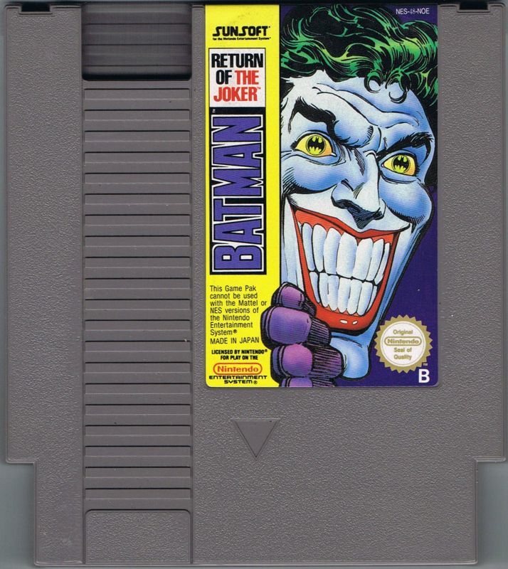 Media for Batman: Return of the Joker (NES)
