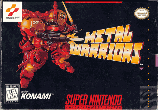 Front Cover for Metal Warriors (SNES)