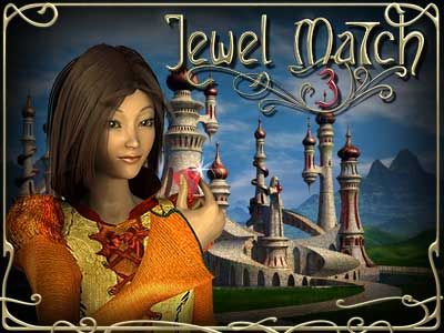 Front Cover for Jewel Match 3 (Windows) (Yahoo download release)