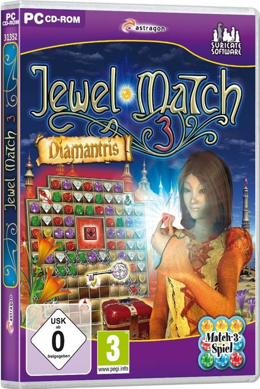 Front Cover for Jewel Match 3 (Windows) (Astragon Software Retail Release)