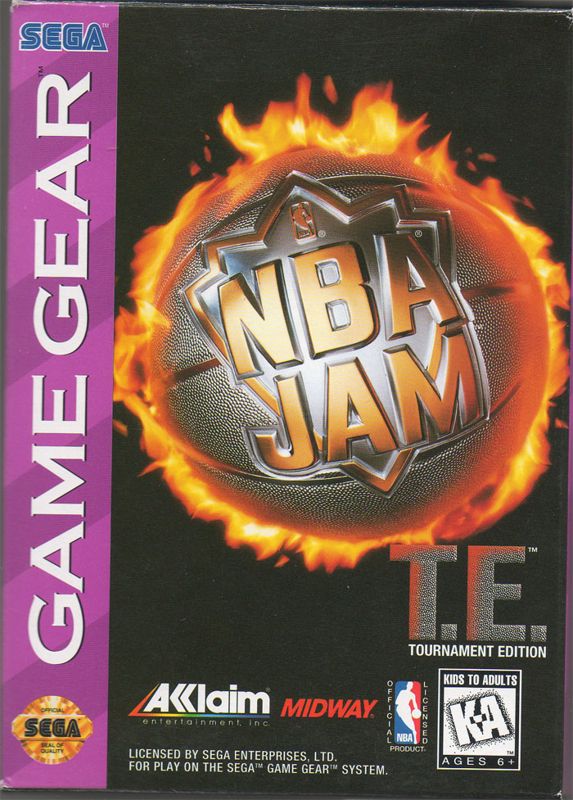 Front Cover for NBA Jam Tournament Edition (Game Gear)