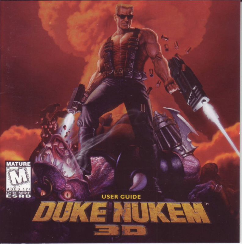 Duke Nukem 3D cover or packaging material - MobyGames