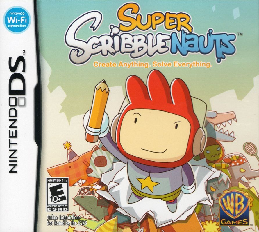 Front Cover for Super Scribblenauts (Nintendo DS)
