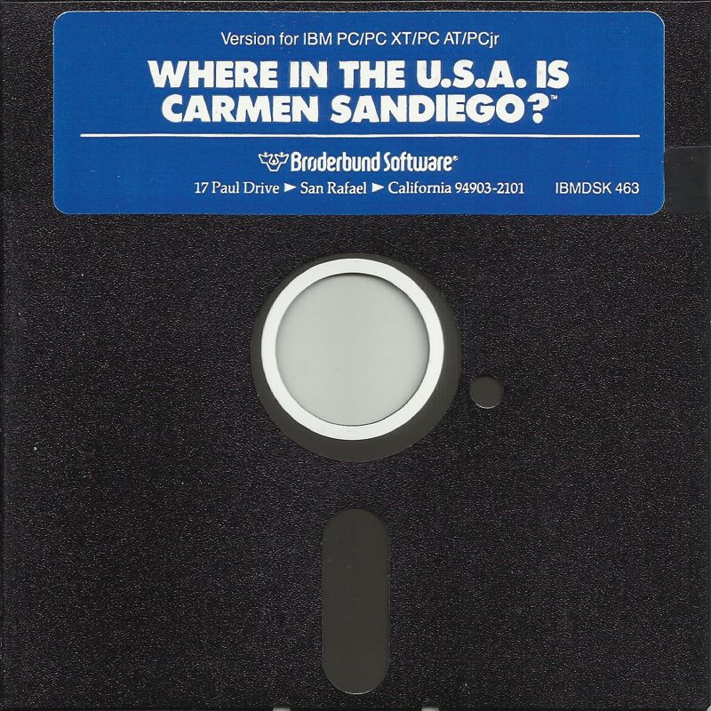 Media for Where in the U.S.A. Is Carmen Sandiego? (DOS)