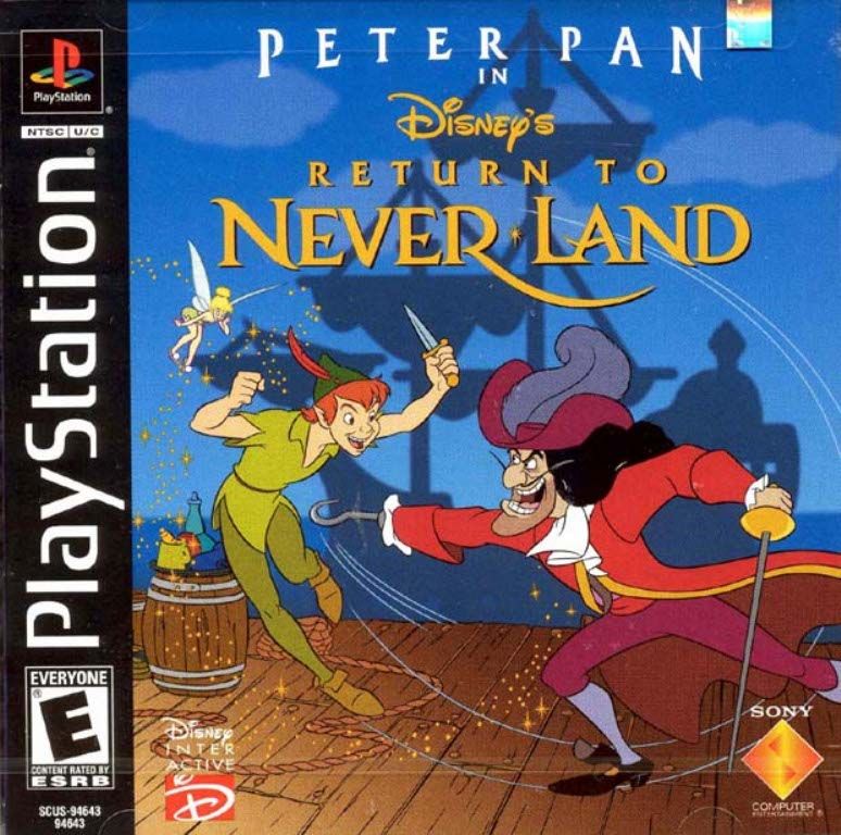 Front Cover for Peter Pan in Disney's Return to Never Land (PlayStation)