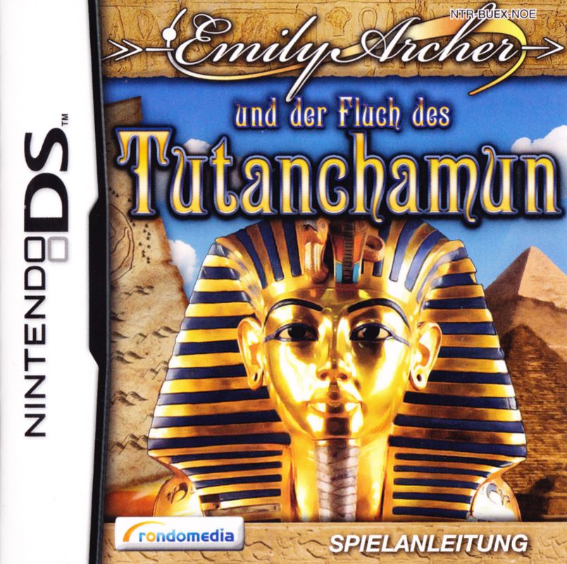 Manual for Emily Archer and the Curse of Tutankhamun (Nintendo DS): Front
