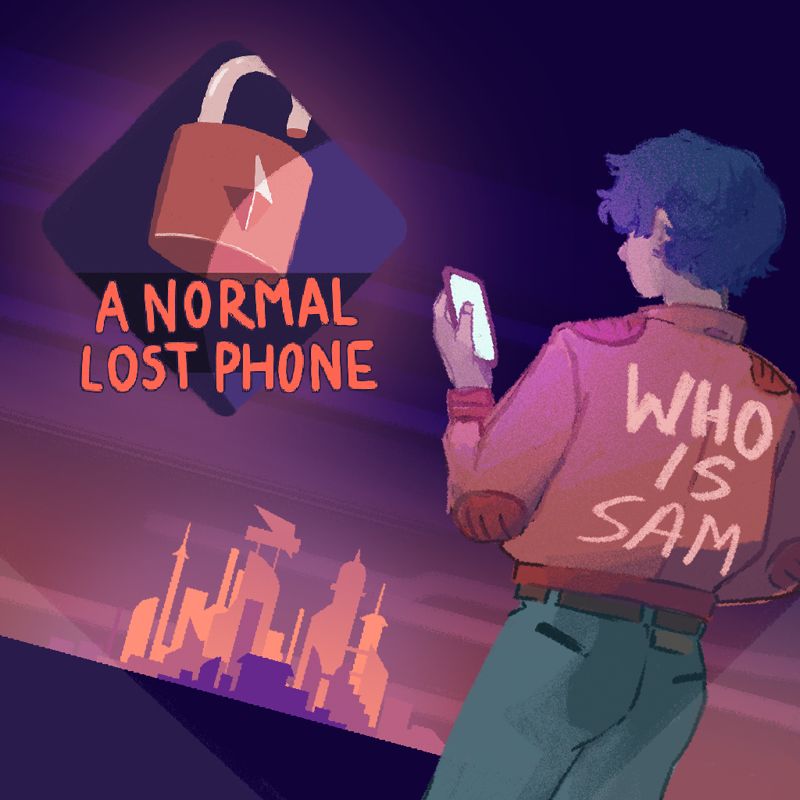 Front Cover for A Normal Lost Phone (Nintendo Switch) (download release)