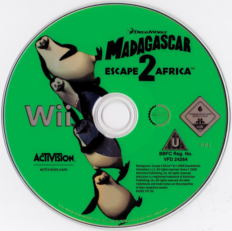 Media for Madagascar: Escape 2 Africa (Wii)