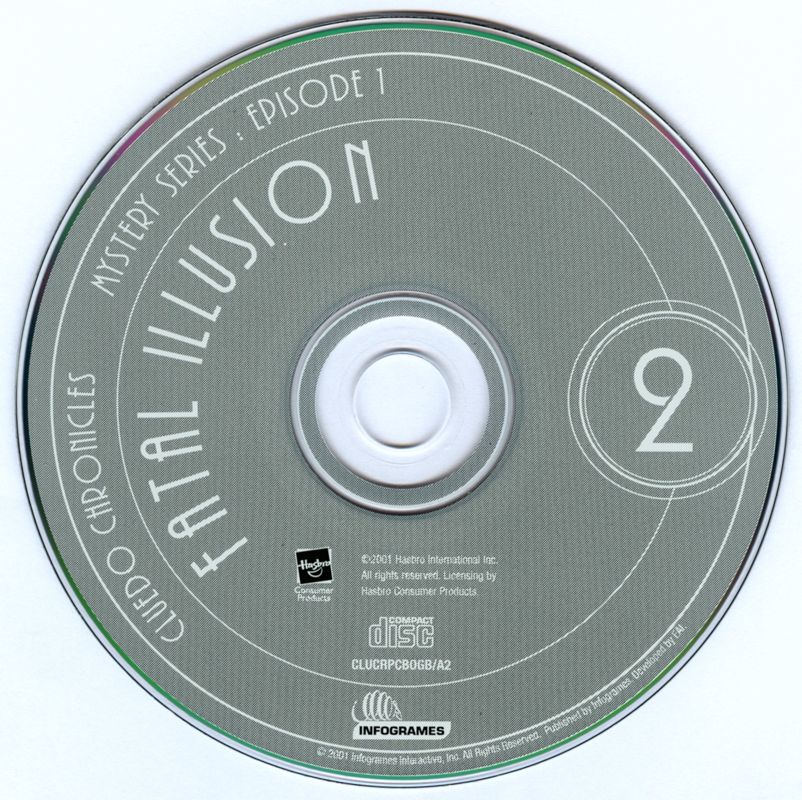Media for Clue Chronicles: Fatal Illusion (Windows) (Atari re-release): Disc 2